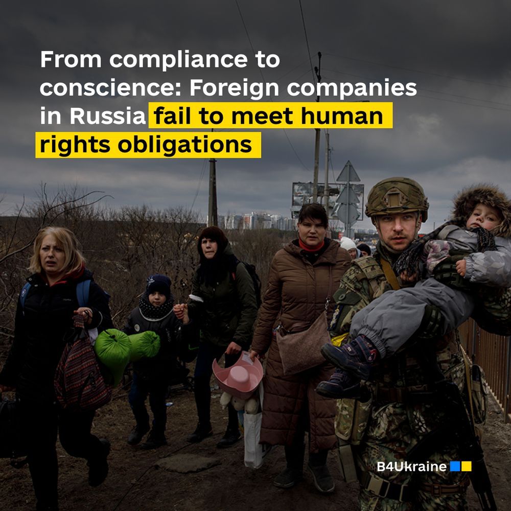 From compliance to conscience: Foreign companies in Russia fail to meet human rights obligations