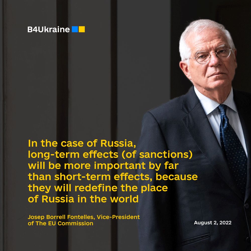 Sanctions' effect on Russia will be best seen in the long run