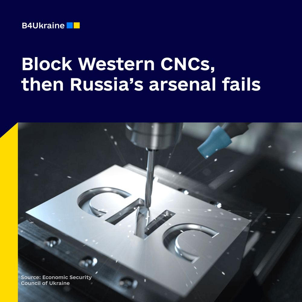 Block Western CNCs, then Russia’s arsenal fails