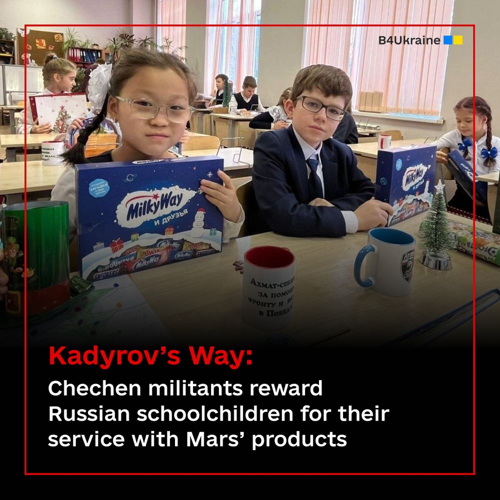 Kadyrov’s Way: Chechen militants reward schoolkids with Mars sweets for aiding Ukraine war