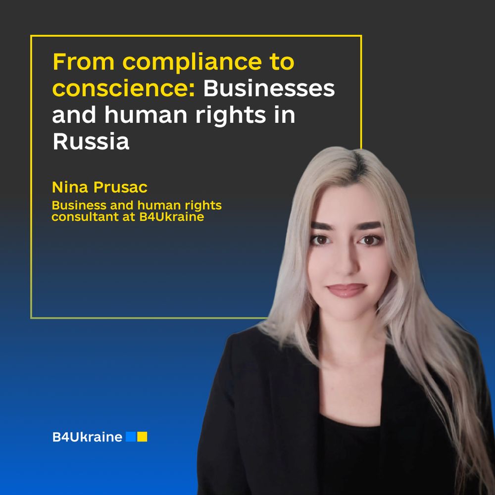 From compliance to conscience: Businesses and human rights in Russia