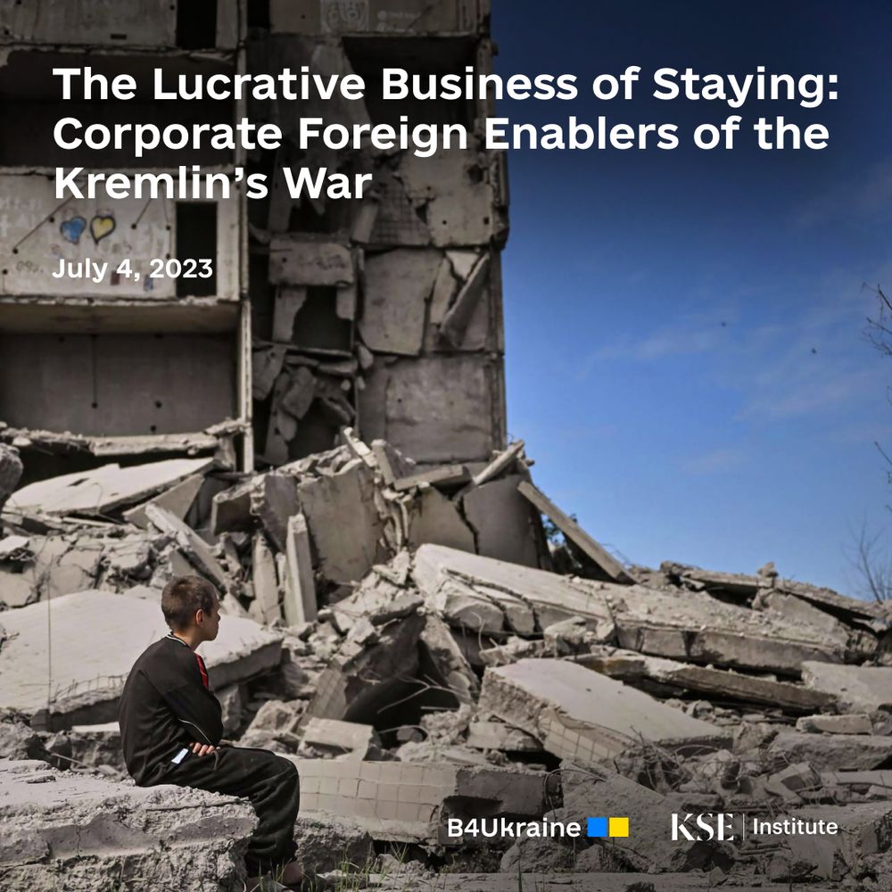 The Lucrative Business of Staying: Corporate Foreign Enablers of the Kremlin’s War