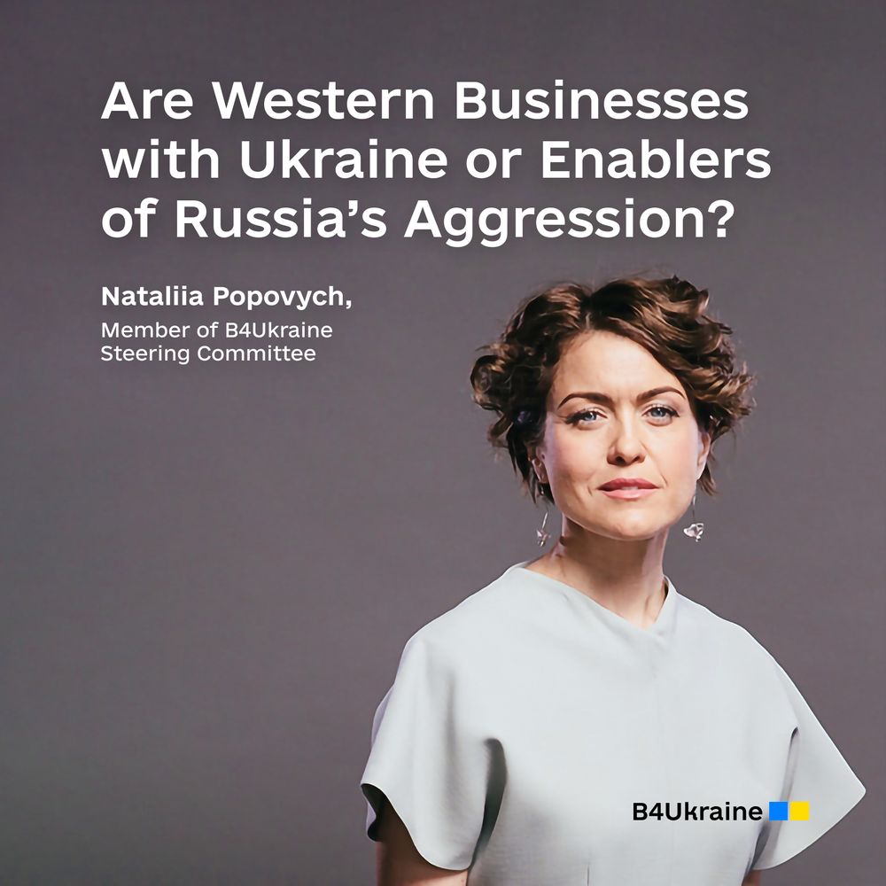 Are Western Businesses with Ukraine or Enablers of Russia’s Aggression?