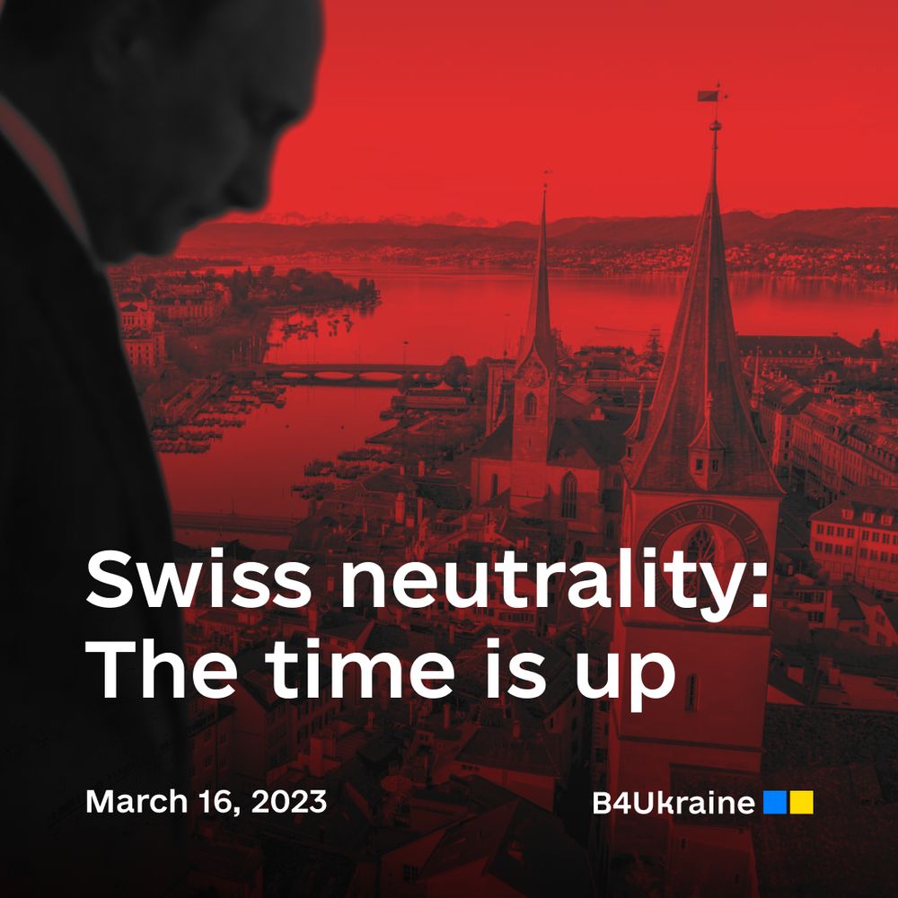 Swiss neutrality: The time is up