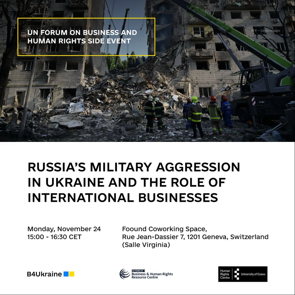 Panel discussion: Russia’s Military Aggression in Ukraine and the Role of International Businesses