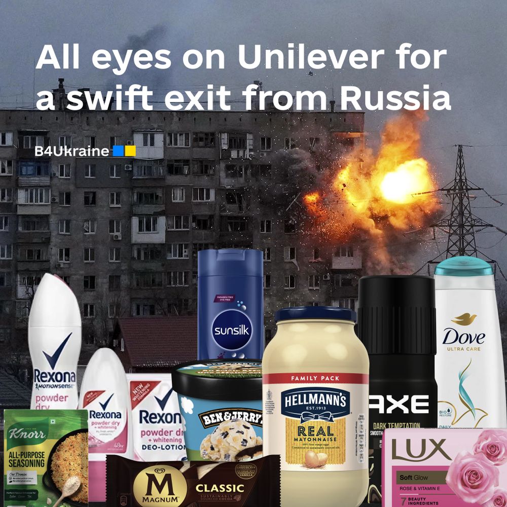 100 days of silence: All eyes on Unilever for a swift exit from Russia