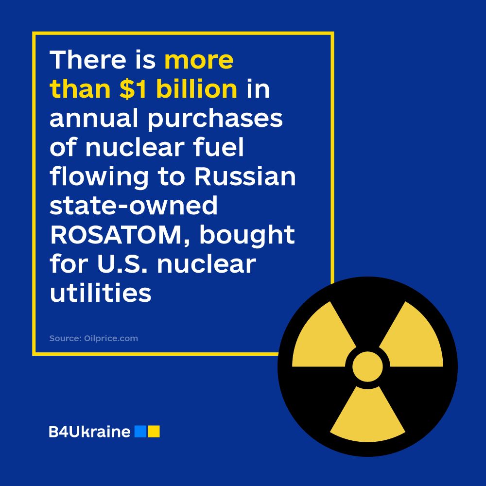 It is time for the world to end its dependency on Russian nuclear fuel
