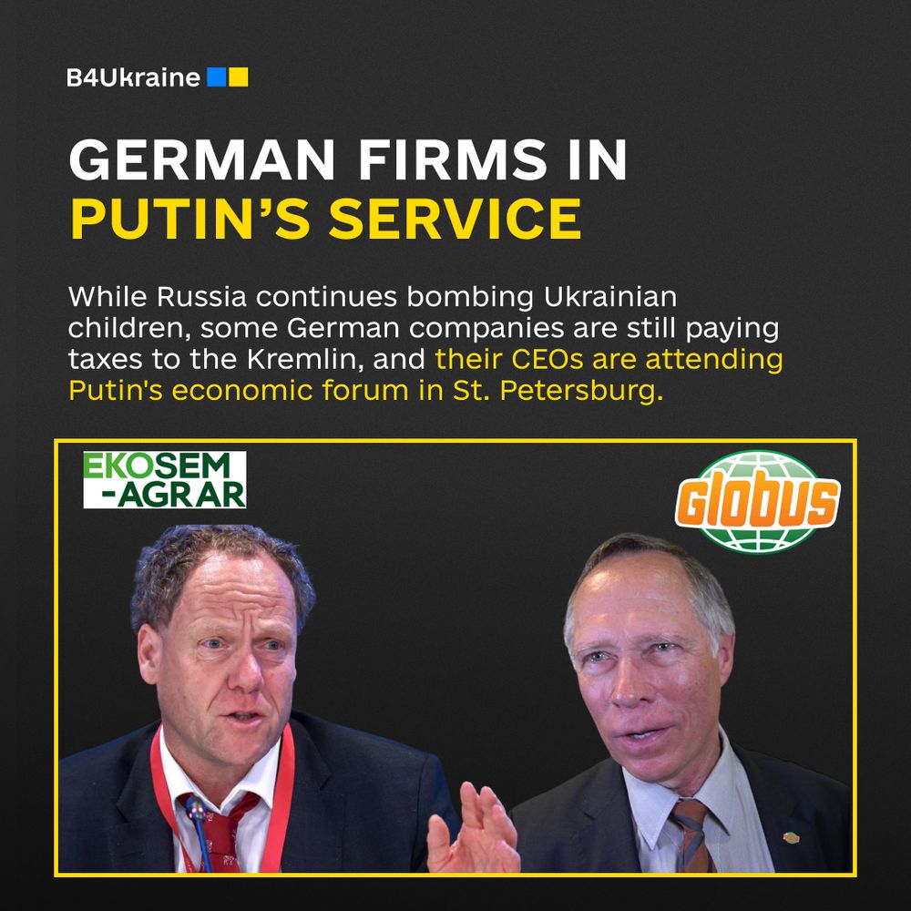 German Firms in Putin’s Service
