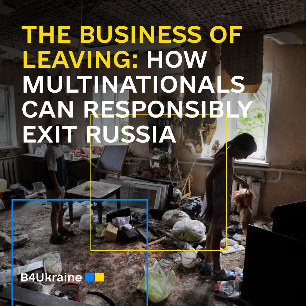The Business of Leaving: How Multinationals Can Responsibly Exit Russia