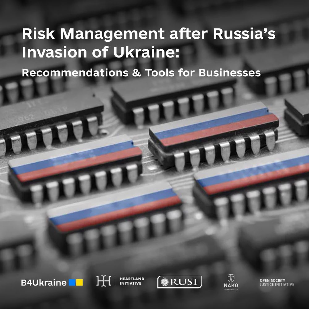 Risk Management after Russia’s Invasion of Ukraine: Recommendations & Tools for Businesses