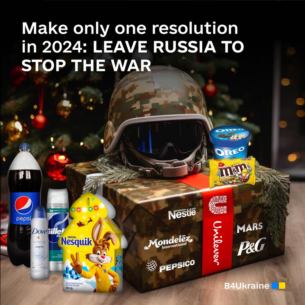 Make only one resolution in 2024: Leave Russia to stop the war!
