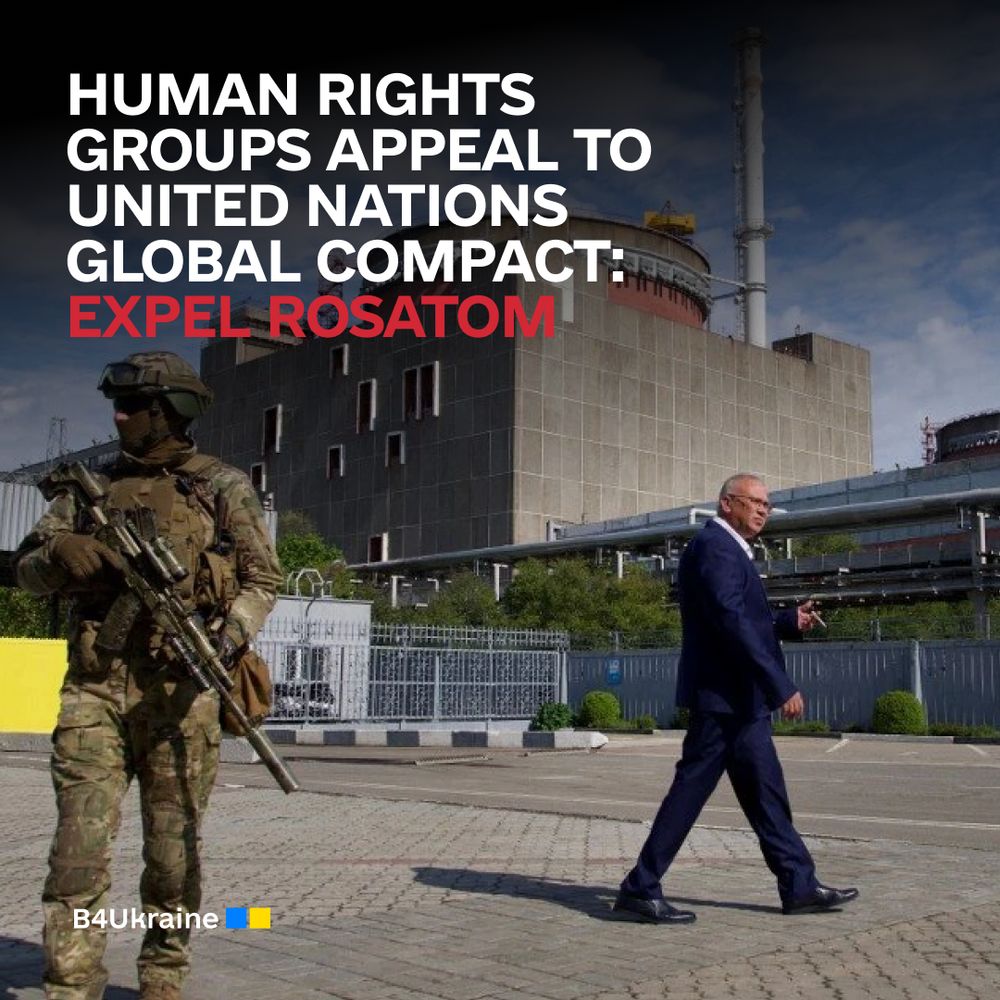 Human Rights Groups Appeal to the United Nations Global Compact: Expel Rosatom
