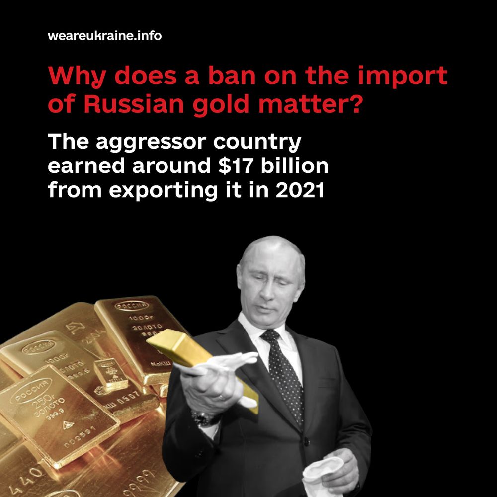 Why Europe should ban Russian gold