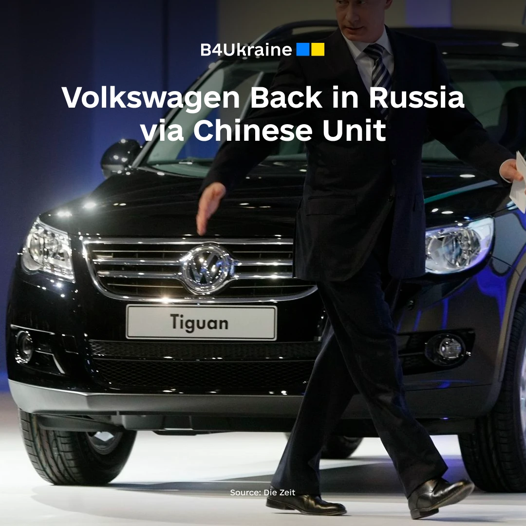 Volkswagen back in Russia via Chinese unit