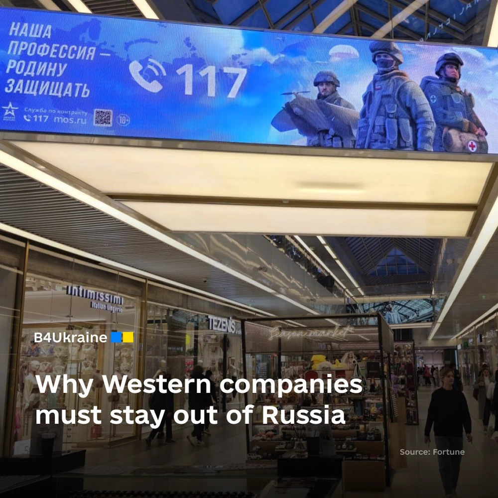 A Thousand Days of War: Why Western Companies Must Stay Out of Russia