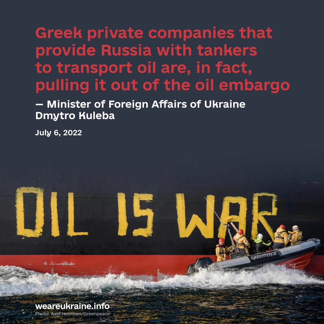 It is time to cut off Russia from marine trade