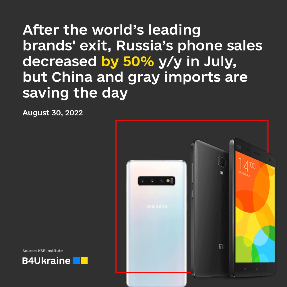 Chinese companies are saving the Russian smartphone market, but so might Samsung as well