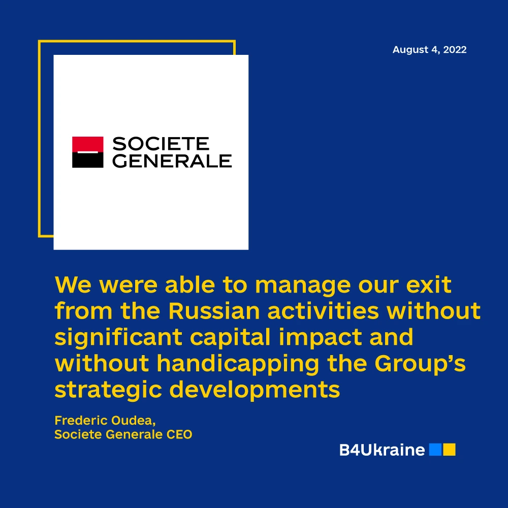 European banks can exit Russia with minimal losses