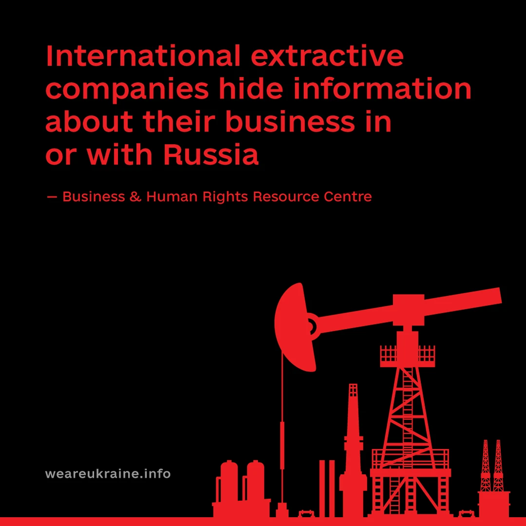 How extractive industries still support Russia’s war