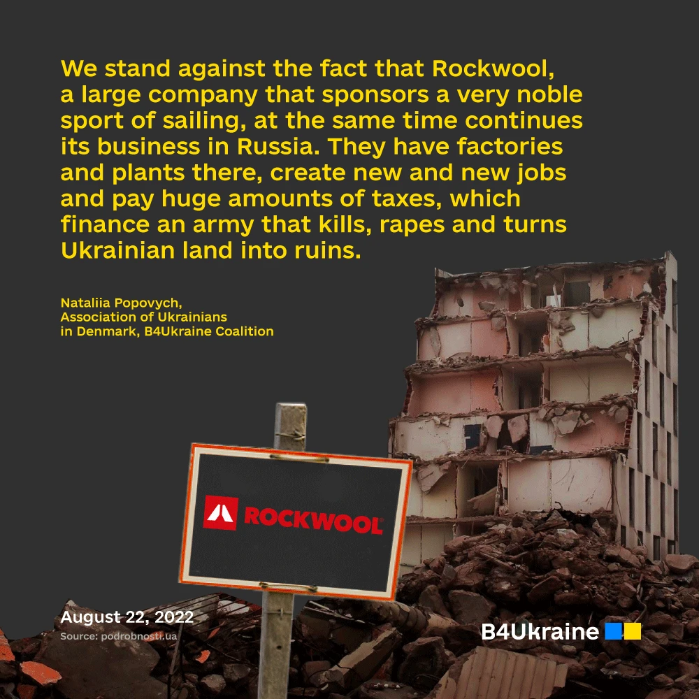 It is not ok to sponsor war and noble sports at the same time