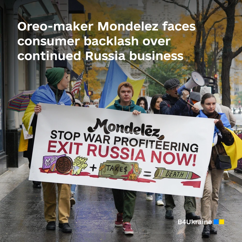 Mondelez Faces Consumer Backlash Over Continued Russia Business