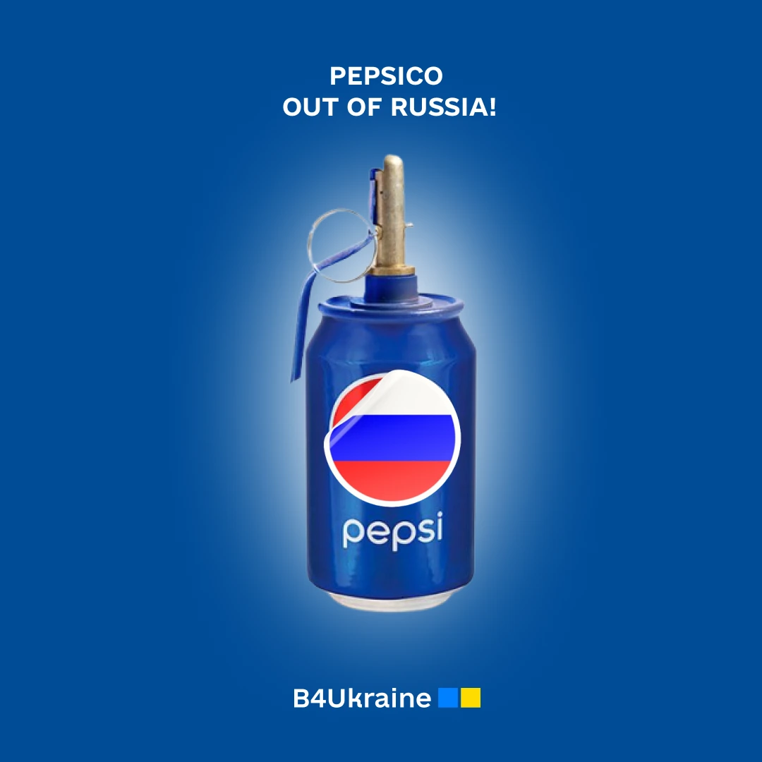 Get PepsiCo out of Russia — sign the petition