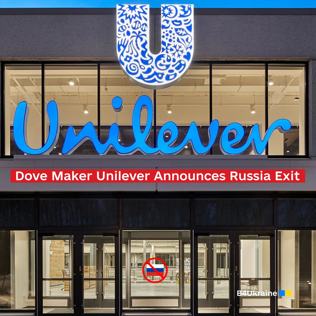 Dove Maker Unilever Announces Russia Exit